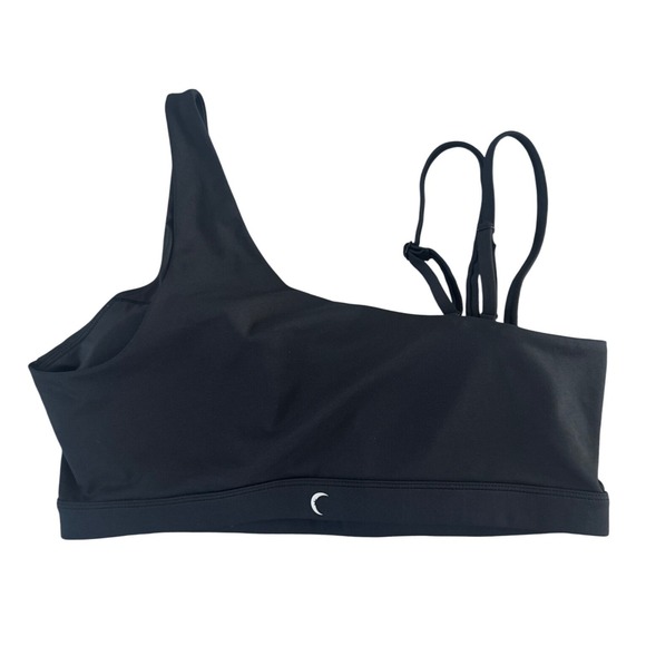 Zyia Active Black Asymmetric Light n Tight Padded Sports Bra Size 3XL Plus NWOT - Picture 7 of 10